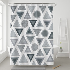 Duschvorhang 120x200 180x200 240x200 cm – wasserabweisend – waschbar – mit Ösen