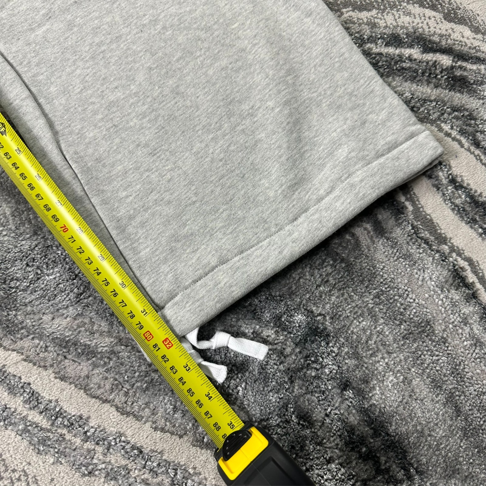 Vintage BEST Leeds Grey Oversized Baggy Size Large Wide Leg Sweatpants Joggers image 6