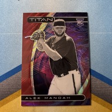 2021 Panini Chronicles - Titan Alek Manoah #13 Ruby Wave /199 (RC)