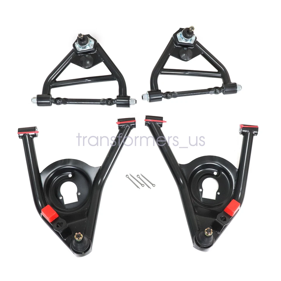 For Pontiac Firebird Chevrolet Camaro 1970-81 Tubular A Arms Control Arms Set - Image 3 of 4