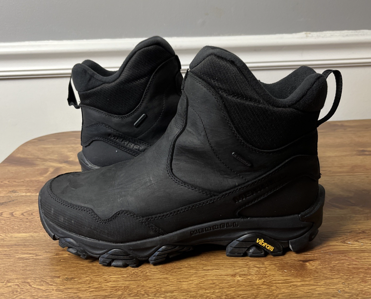 Cerniera Uomo Merrell Coldp 3 Termica Alta Impermeabile Nera Taglia 11 W