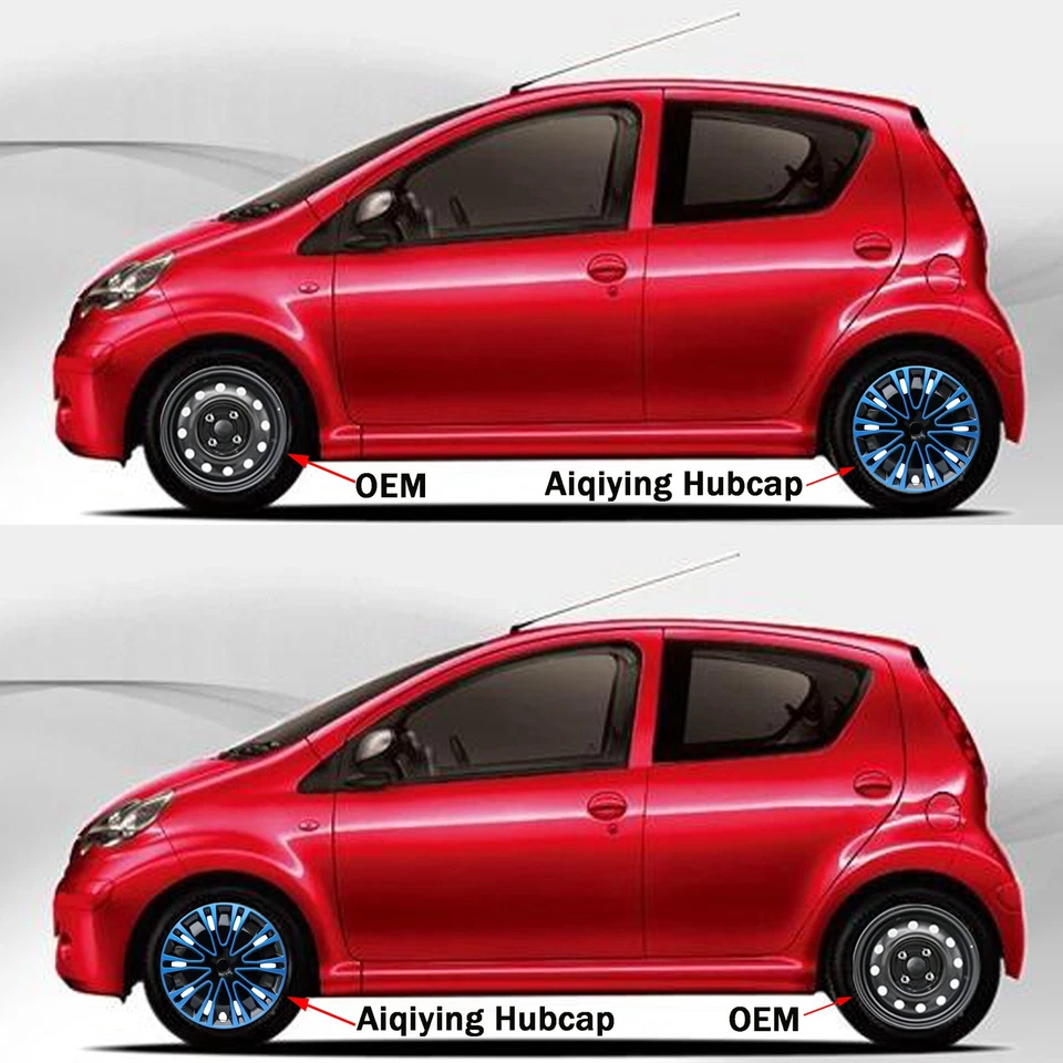 4*14-inch high-quality appearance-level hub covers,for 1993-2002 Toyota Corolla - Image 2 of 4