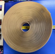 Velcro Brand 1  Beige HOOK ONLY Sew-on Tape New Estimated 50' Roll Probly More