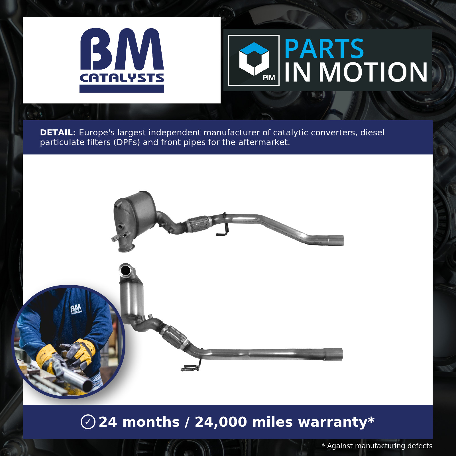 BM Catalysts BM11150 Exhaust System Soot Particulate Filter Fits Audi Seat VW - Image 3