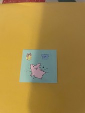 Vintage 1980s Sanrio Pig Stickers