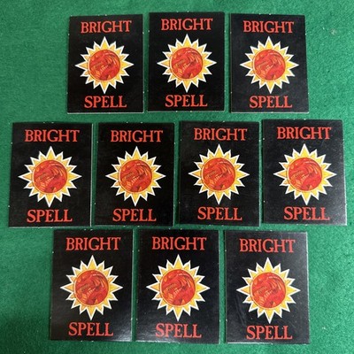 Warhammer Fantasy Battle Magic Bright Spell Karten 10x 4th Ed Games Workshop  