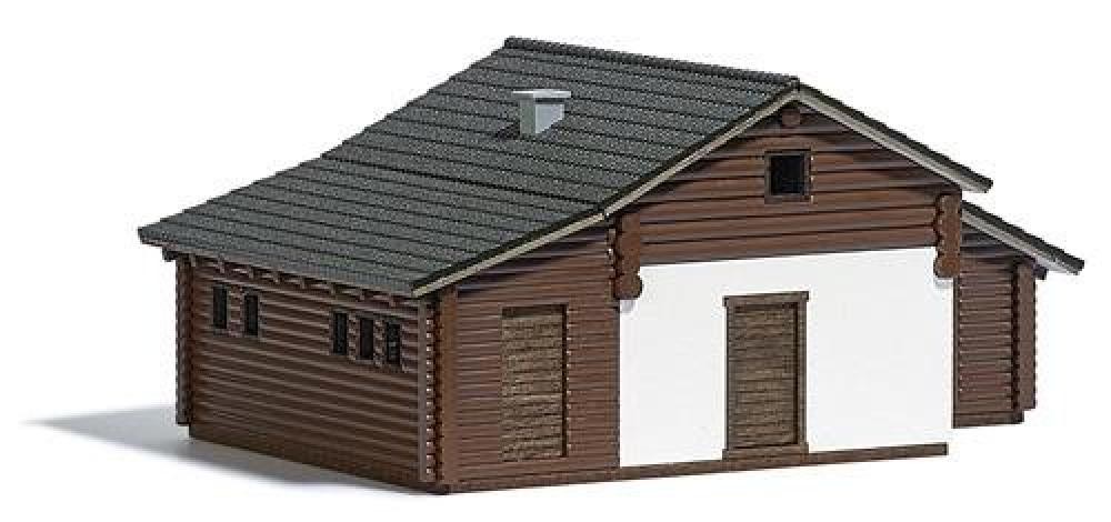 Busch 1443 Heidi Originale Chalet Struttura Ho Scale Model - NUOVO