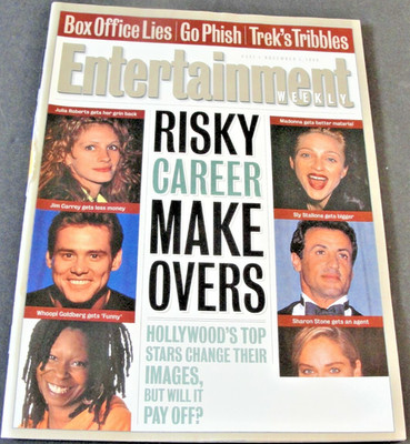 Entertainment Weekly- Risky Career Make Overs - November 1, 1996 Magazine.