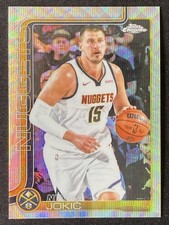 Nikola Jokic 2025-26 Topps Chrome Wave Refractor Base #25 -c1