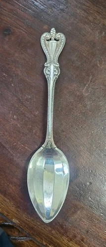 Antique  TOWLE Old Colonial Sterling Teaspoon 5 1/2"  Monogram "S"  Dated 1899
