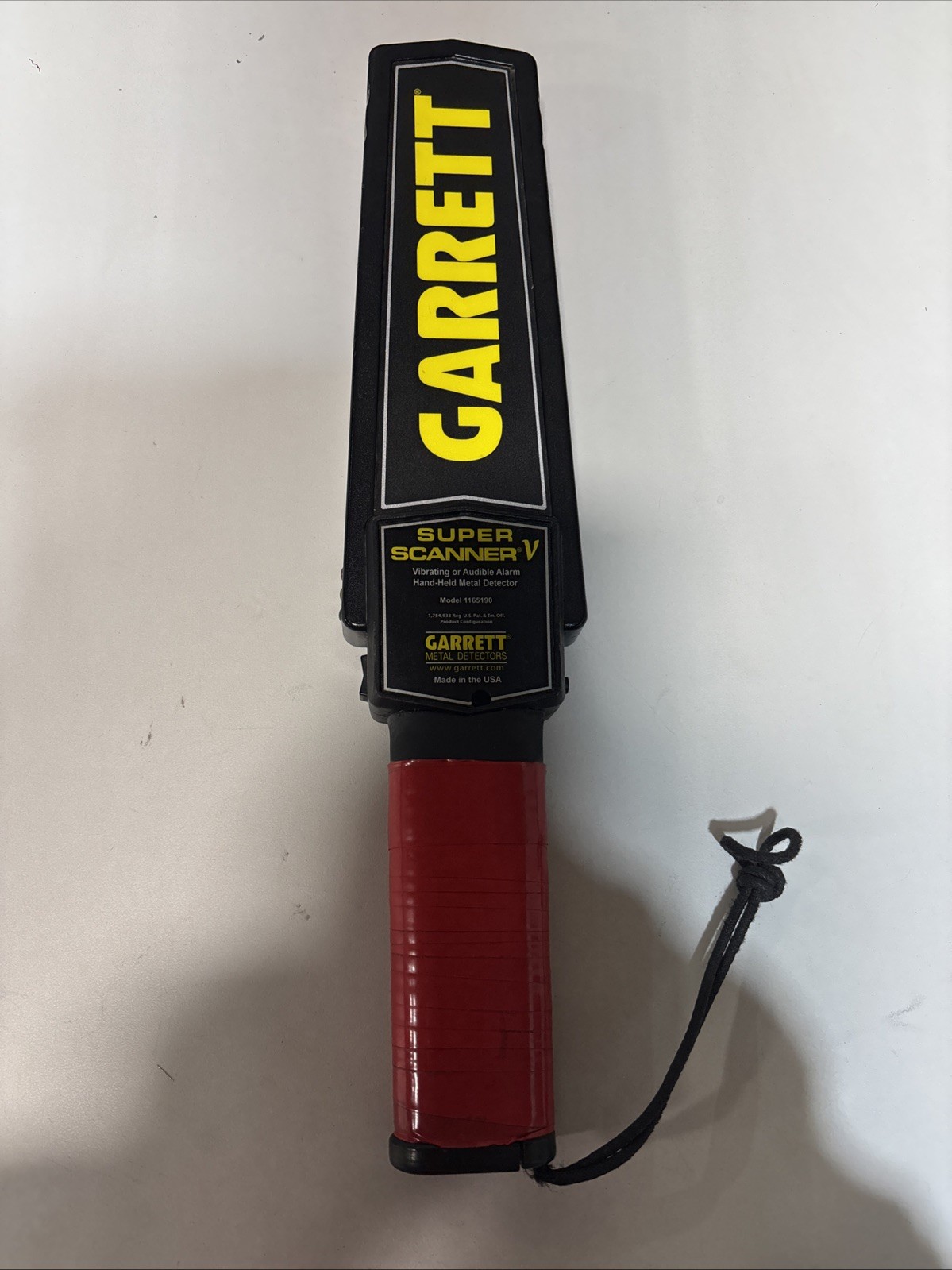 Garret Security Systems 1165190 Super Scanner V Hand-Held Me