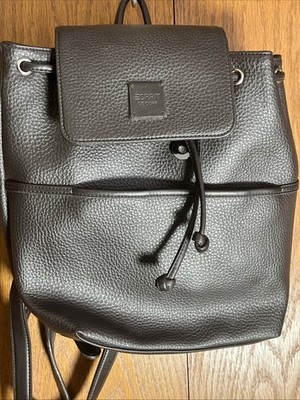 Esprit Backpack Bag Vintage 90s Or Y2K Dark Brown Drawstring  display picture 1