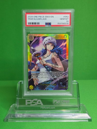 Trafalgar Law graded PSA 10 for sale on eBay