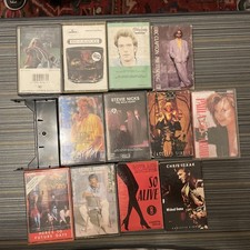 Cassette Lot 12: Janis Joplin, Rod Stewart, Stevie Nicks, Huey Lewis, Billy Idol