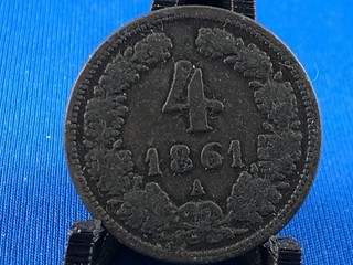 AUSTRIA 4 CRUCEROS 1861 A (A4/219)