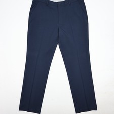 Greg Norman Men's Navy Blue W36 L32 Ultimate Travel Performance Stretch Pants