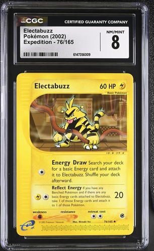 Electabuzz graded CGC 8 for sale on eBay
