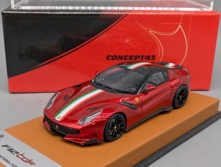 Modellautos 1:43 BBR Concept43 Ferrari F12 TdF Rosso Magma Gloss 11/20 mit OVP
