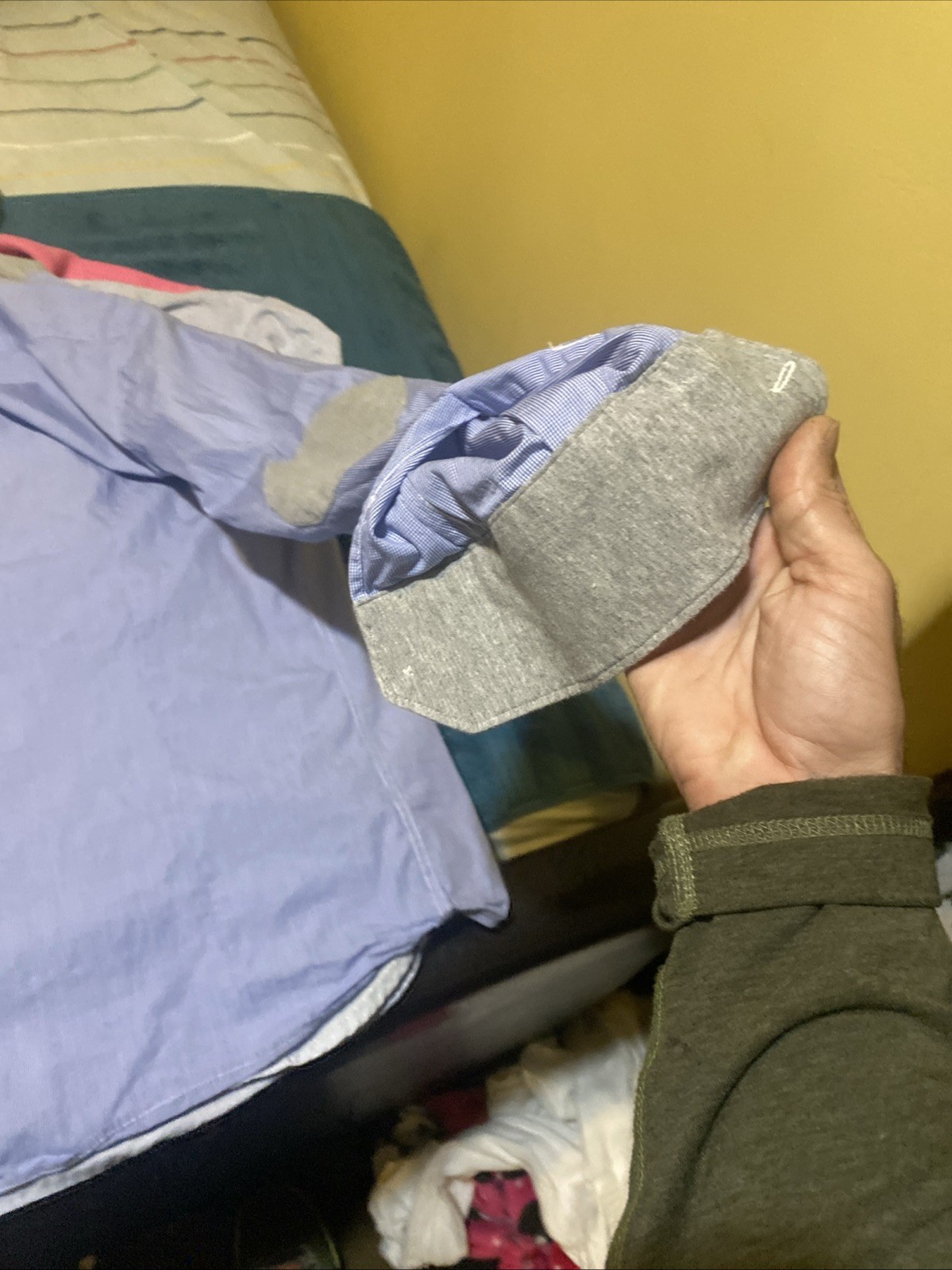 David Meyer Naman button down turtleneck shirt - image 7