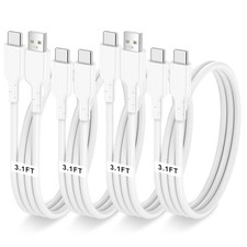 4 Pack Charging Cable 60W 3.1FT Type C 60W Fast Charging Cable