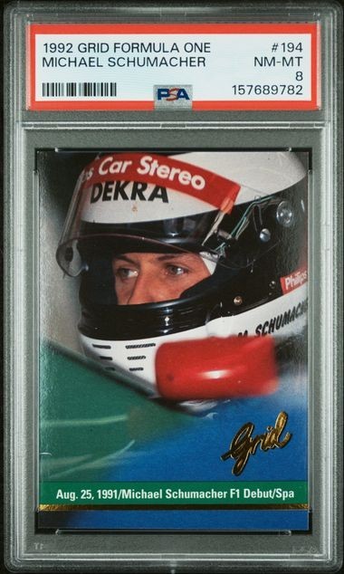 Michael Schumacher 1992 Grid Formula 1