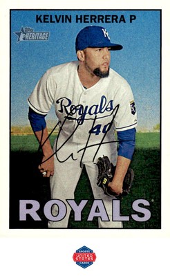 2016 Topps Heritage #146 Kelvin Herrera