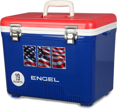 19Qt Leak-Proof, Air Tight, Drybox Cooler and Small Hard Shell Lunchbox for Men