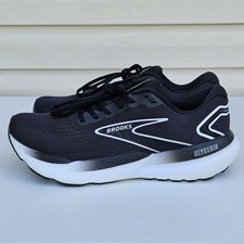 Brooks Glycerin 21 Men's Size 10.5 D Black White Running Shoes 1104191D090 GREAT