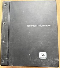 John Deere 8100 - 8400 & 8110 - 8410 Tractor  Technical Repair Manual Tm1575