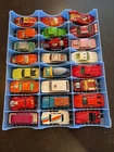 Vintage Lot Of Matchbox  Lesney, Corgi, Play Art cars With Case