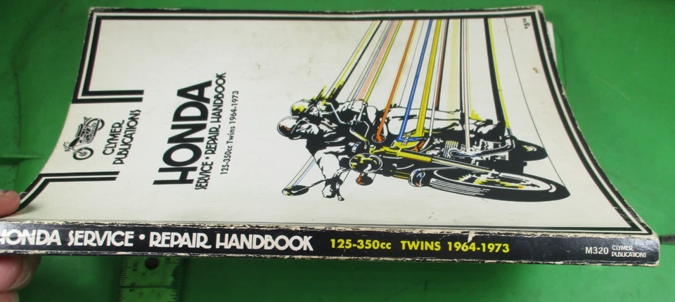 Clymer 1964-1973 Honda CB / Cl160 CB/CL / Sl175 Servizio Repair Manuale 214 - Immagine 4 di 4