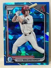 2024 Bowman Draft Sapphire Edition #BDC-18 Ryan Waldschmidt 1st Diamondbacks 