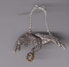 Polish Pilot badge brevet wings Gapa current issue full size