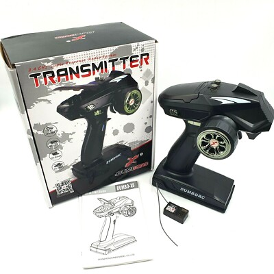 DUMBO RC X6 Sender X6FG Empfänger mit Gyro Arrma Traxxas HPI Hobao UK Lagerbestand