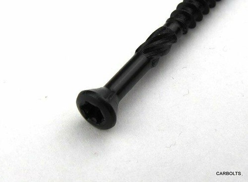 Tornillo de cubierta de acero inoxidable negro tipo 2 paisaje valla exterior tornillo de madera - Imagen 5 de 6