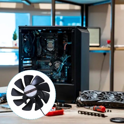 95mm for RX580 2048SP 8G D5 1630 FD10015M12D 4Pin 12V VGA Fan Graphics Card Fan - Afbeelding 3 van 8