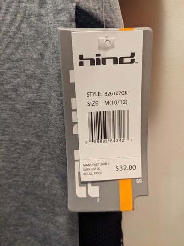 Hind Boys Medium (10-12) 2 Pack Short Sleeves Athletic Shirts NWT - Picture 5 of 6