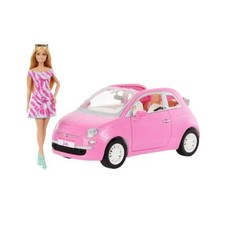 Mattel MHRG59 Barbie Bambola con Veicolo 500 Rosa