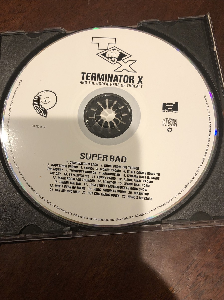 ポップス+ロック(洋楽) The Godfathers of Threatt   CD Terminator X and the Godfathers of Threatt Super Bad CD