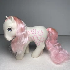 Vintage 1987 My Little Pony MLP Twice As Fancy Sundance Pink White Hasbro
