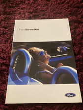 Ford Streetka Brochure 2003,  UK issue - Oct 2002 FA 1439