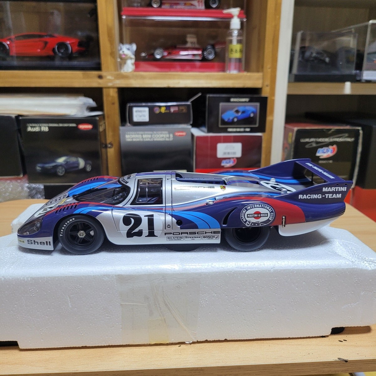 1:18 AutoArt Porsche 917 Long Tail Silver Diecast | eBay