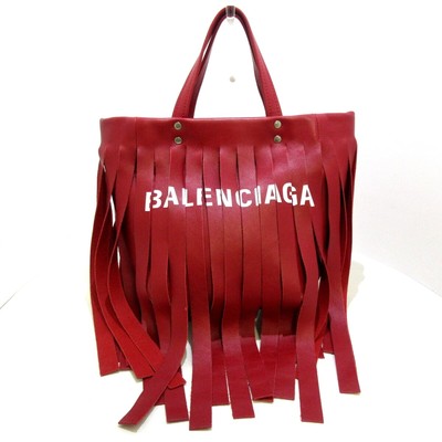 balenciaga red purse