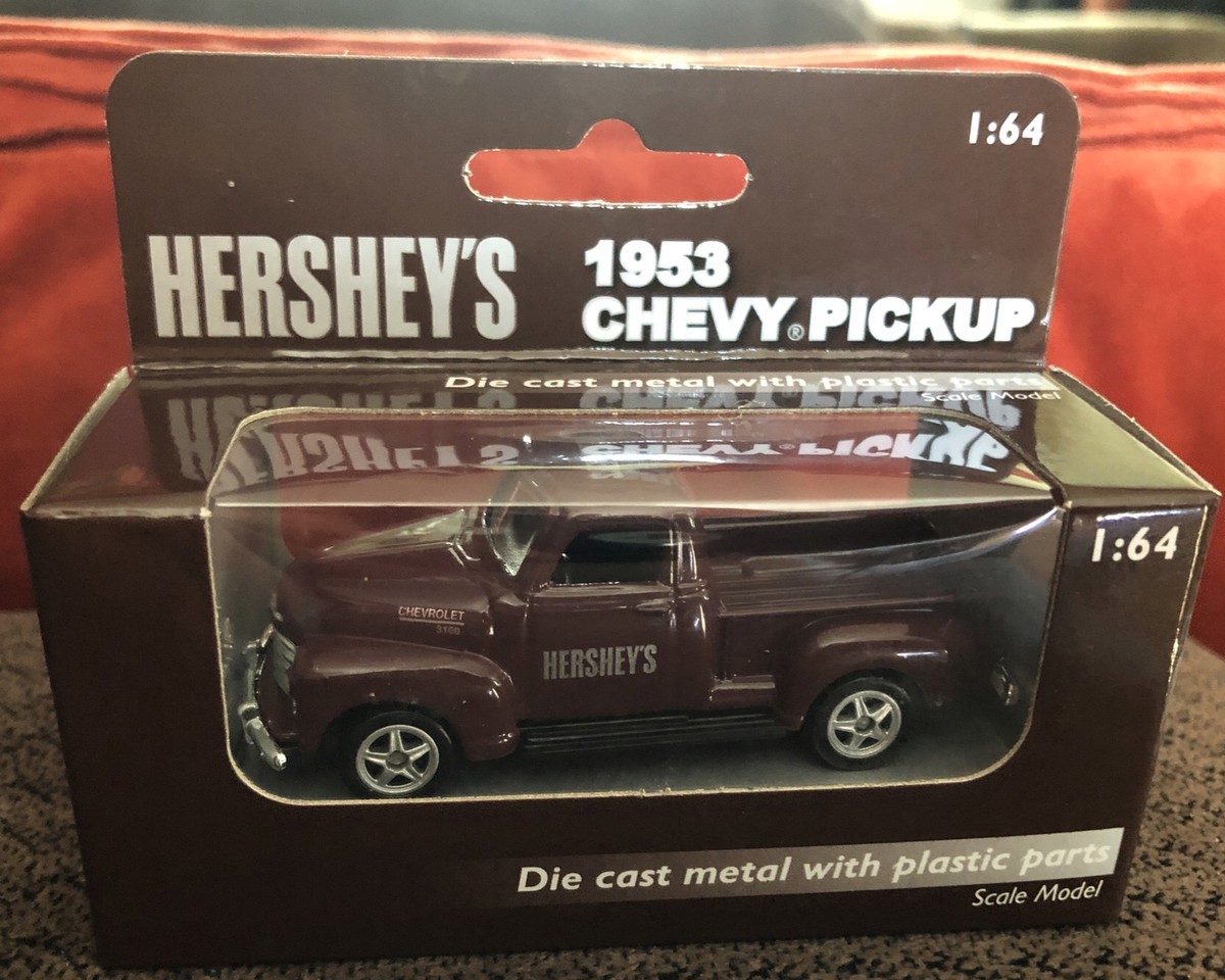 Welly 1953 Chevrolet 3100 Pick Up Truck 1:64 Hershey's Chocolate