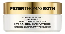 Peter Thomas Roth 24K Gold Luxury Lift & Firm Hydra-Gel Eye Patches 60ct. New