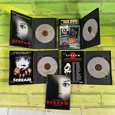 The Ultimate Scream Collection DVD 2000 4-Disc Set 717951010148| eBay
