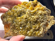 10 cm Golden Baryte cluster Eagle Mine, Gilman, Colorado Barite