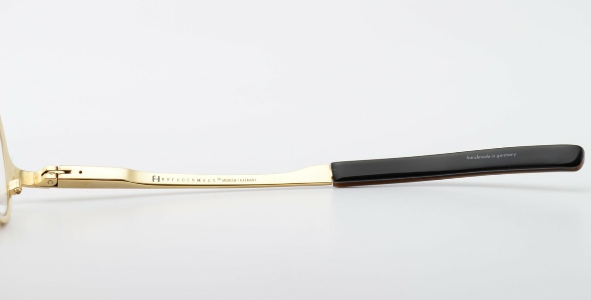 FREUDENHAUS Glasses Frame House Brand 1 Gld 58-13 135 Titanium