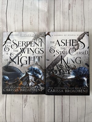 #ad #ad Carissa Broadbent OOP INDIE Serpent amp; Wings of Night Ashes amp; Star Cursed King $45.00