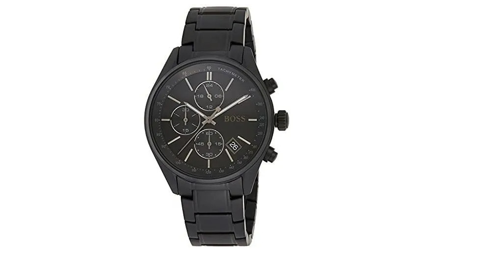 Hugo BOSS montre quartz chronographe homme idée cadeau anniversaire